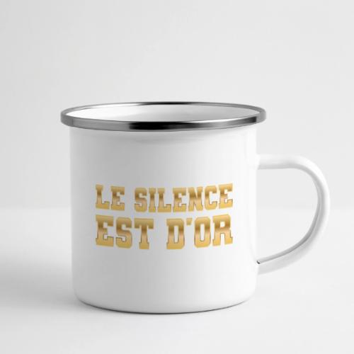 Le silence est d'or - Camper Mug