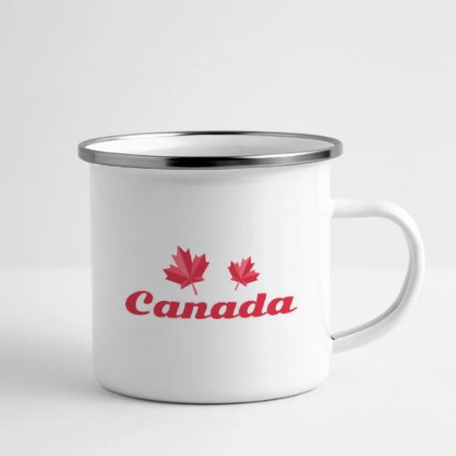 Canada with two maple leaves - Camper Mug