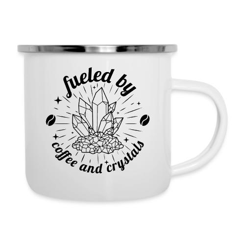 Fueled by Coffee and Crystals - Camper Mug