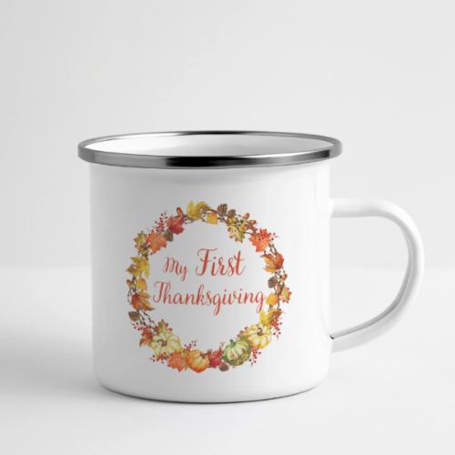 My first thanksgiving - Camper Mug