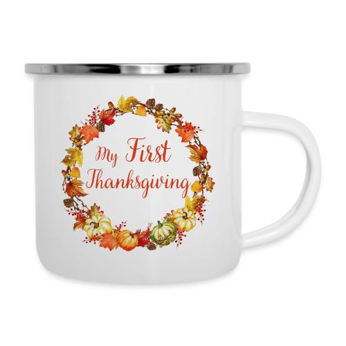 My first thanksgiving - Camper Mug