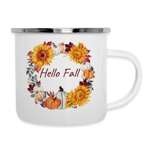 Hello Fall - Camper Mug