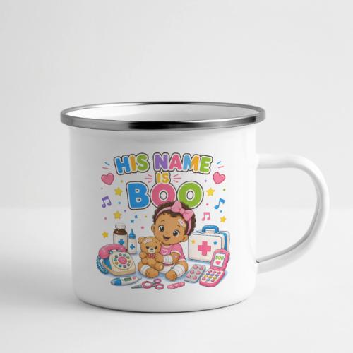 His Name Is Boo - Girl-B - Camper Mug