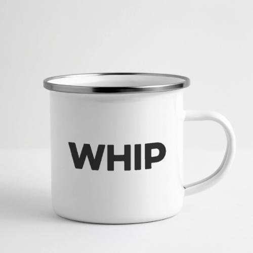 Whip solid black - Camper Mug
