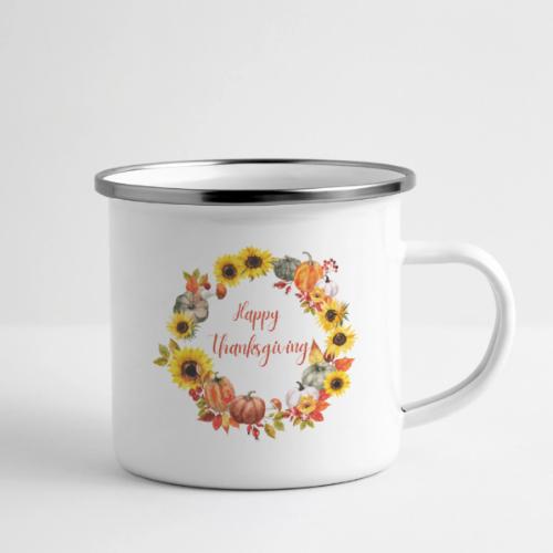 Happy thanksgiving - Camper Mug