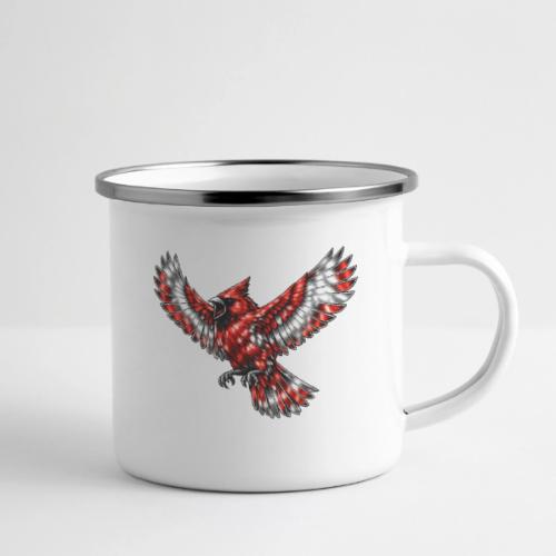 Cardinal in Flight - Camper Mug