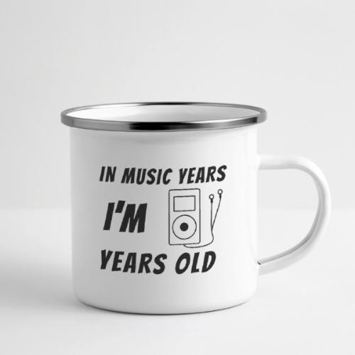 In Music Years I'm - MP3 Player - Camper Mug