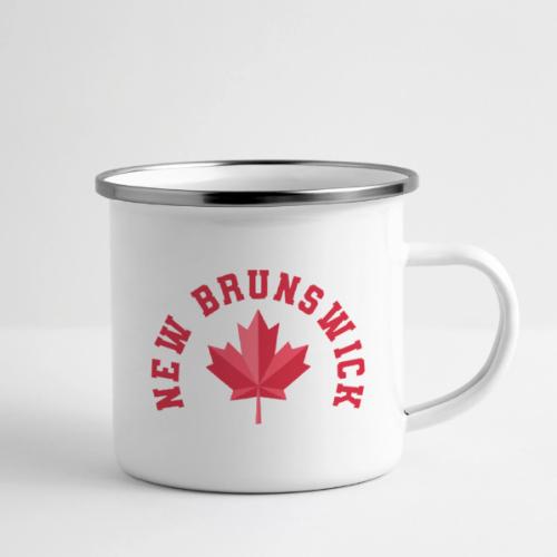 New Brunswick with maple leaf - Camper Mug