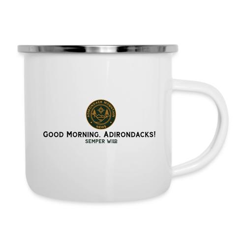 Adirondack Mountain News Good Morning Dark - Camper Mug