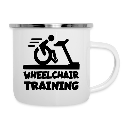 Wheelchair training for lazy wheelchair users - Camper Mug