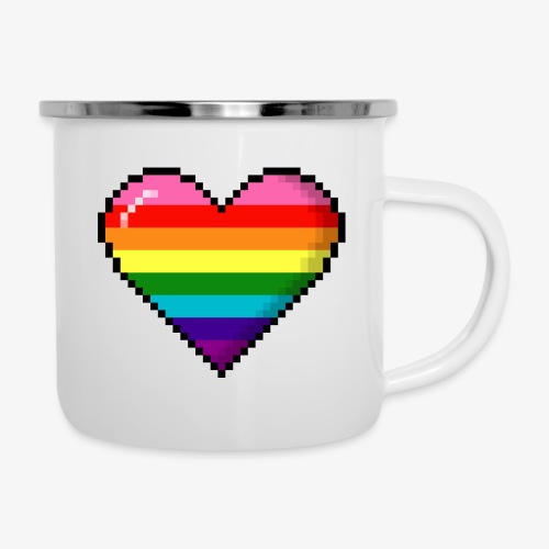 Gilbert Baker Original LGBTQ Gay Rainbow Pride 8- - Camper Mug