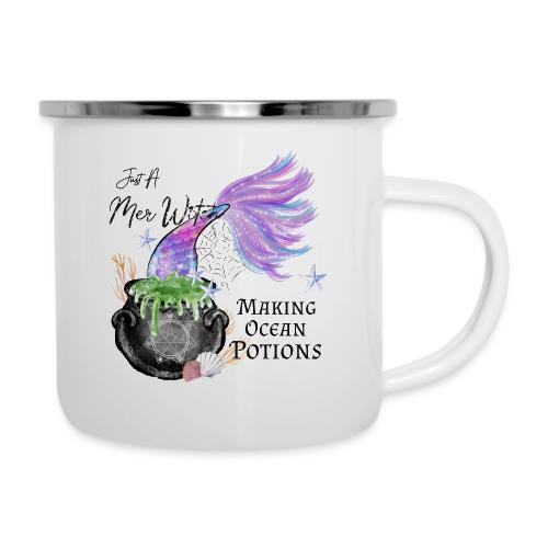 Just A MerWitch Making Ocean Potions - Camper Mug