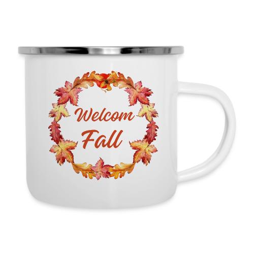 Welcome fall - Camper Mug