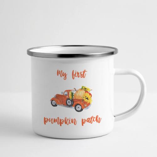 My first pumpkin patch - Camper Mug