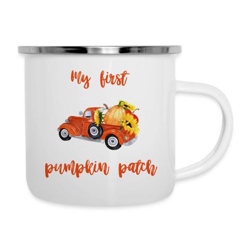 My first pumpkin patch - Camper Mug