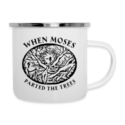 When Moses Parted the Trees Disc Golf Shirts Gifts - Camper Mug