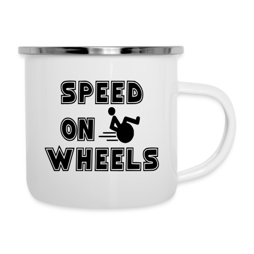 Speed on wheels for real fast wheelchair users - Camper Mug