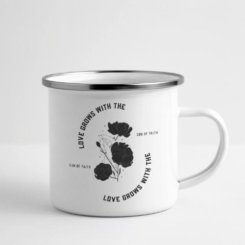 Love Grows With The Sun Of Faith - Camper Mug