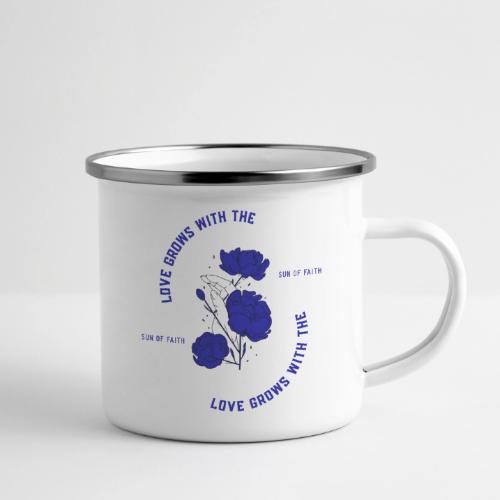 Love Grows With The Sun Of Faith - Camper Mug