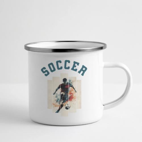 Soccer Mode On - Camper Mug