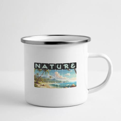 Nature: Sun-Kissed Shore - Camper Mug