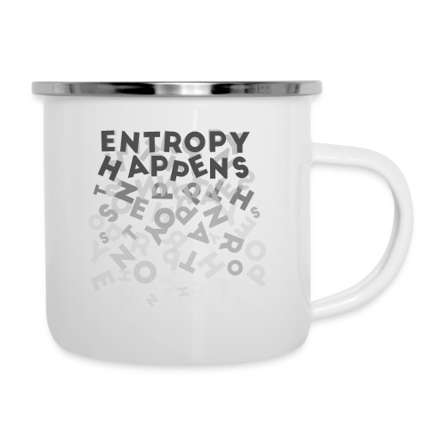 Entropy Happens - Fading Design - Camper Mug