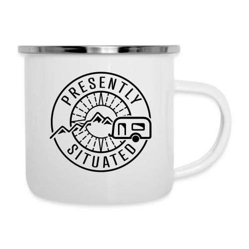 Presently Situated Logo - Camper Mug