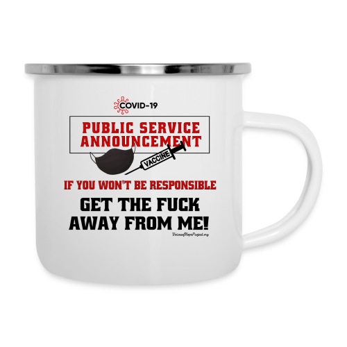 Covid-19 Public Service Announcement - Camper Mug