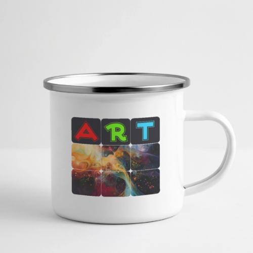 Waves of Art - Camper Mug