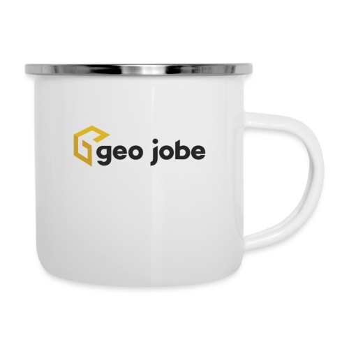 GEO Jobe Corp Logo - Black Text - Camper Mug