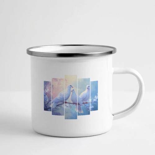 Symbols of Peace and Serenity - Camper Mug