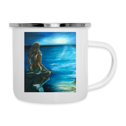 Mermaid over looking the sea - Camper Mug