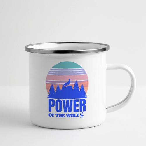 Power Of The Wolf - Camper Mug