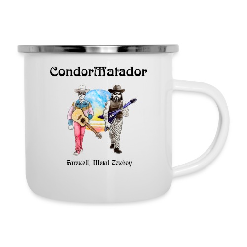 Farewell Metal Cowboy Single Art - Camper Mug