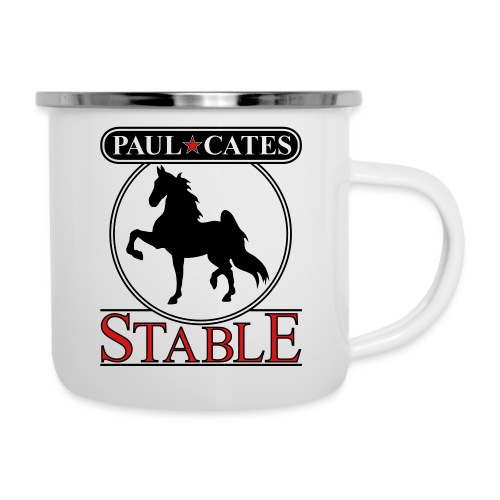 Paul Cates Stable logo - Camper Mug