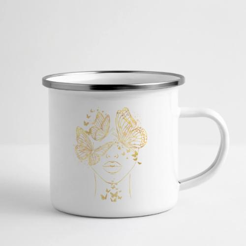 Queen Of Butterflies - Goddess Design - Camper Mug