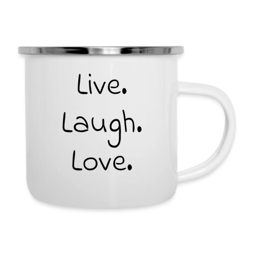 Smoon City_Live laugh love Black - Camper Mug