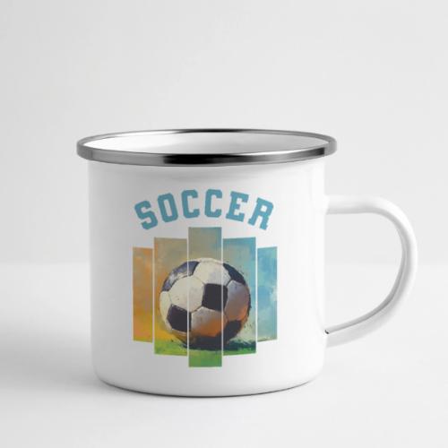 Soccer Ball Vibes - Camper Mug