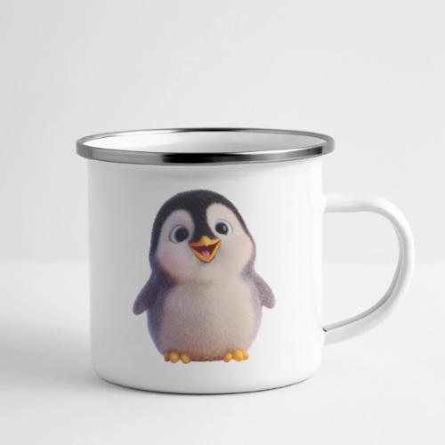 Joyful Baby Penguin - Camper Mug
