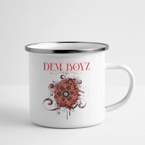 Flower Splash Reds - Camper Mug
