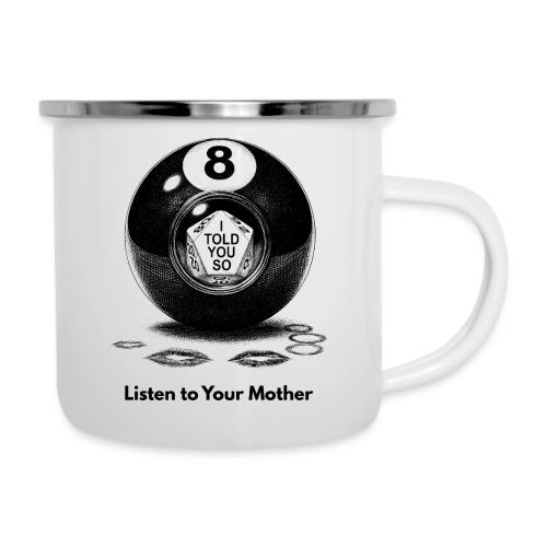 Sarcastic Mom T-Shirt Magic 8-Ball Oracle - Camper Mug