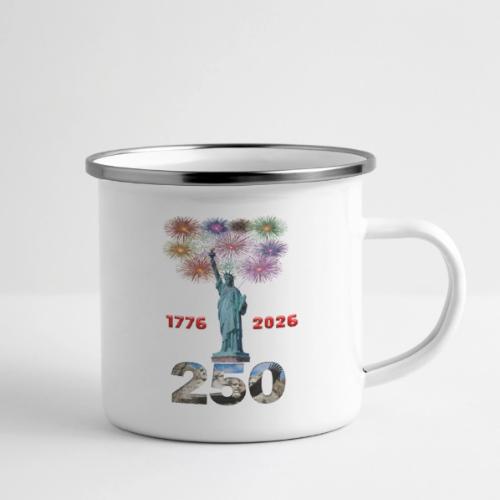 1776 - 2026 | 250 Years USA | Fireworks - Camper Mug