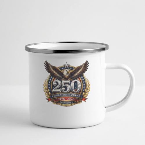 American Eagle USA 250th Anniversary 1776–2026 - Camper Mug