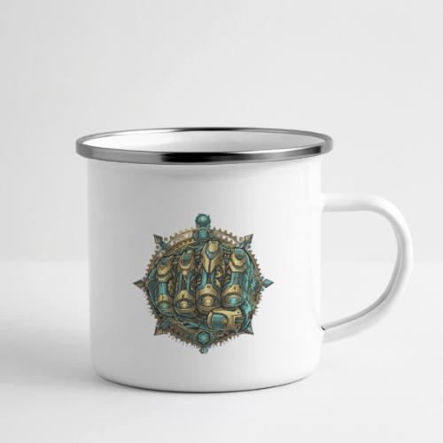 Cyberpunk Power Robot Hand - Camper Mug