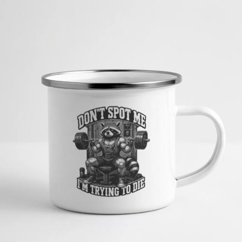 Raccoon Lifter Don’t Spot Me - Camper Mug