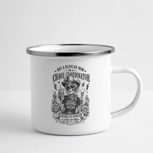 Chaos Coordinator Mom Skeleton Cowgirl - Camper Mug