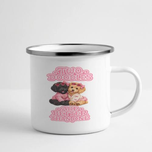 Two Doodles Are Better Than One - Camper Mug