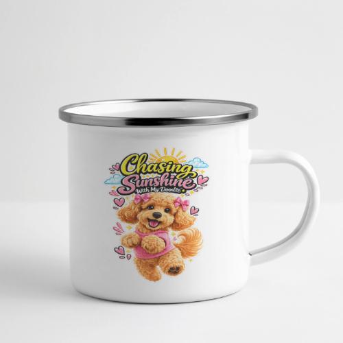 Chasing Sunshine With My Doodle - Camper Mug
