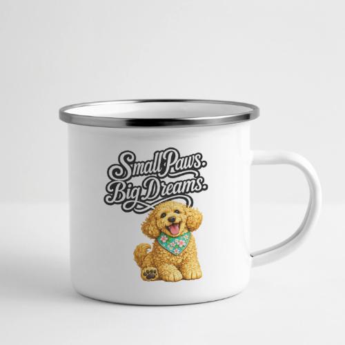Small Paws Big Dreams Goldendoodle Puppy - Camper Mug