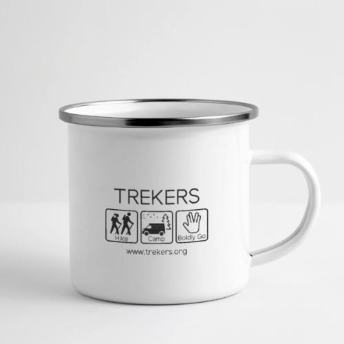 Trekers black logo - Camper Mug